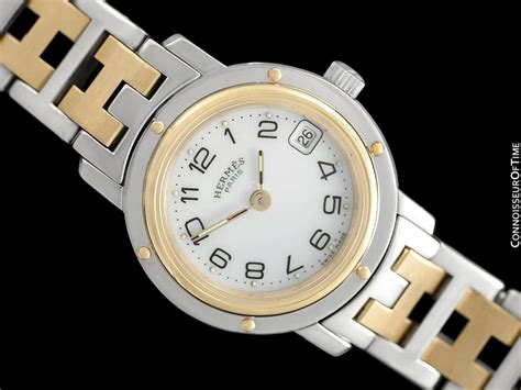 hermes womens golden gold strap watches for sale|Hermes watches for sale.